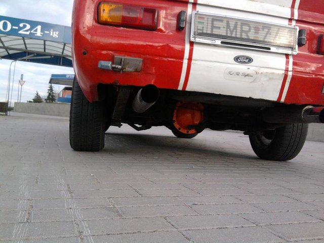 a hátsó narancs